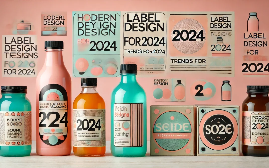 Trendy w projektowaniu etykiet na 2024 rok – jak wyróżnić się na rynku?