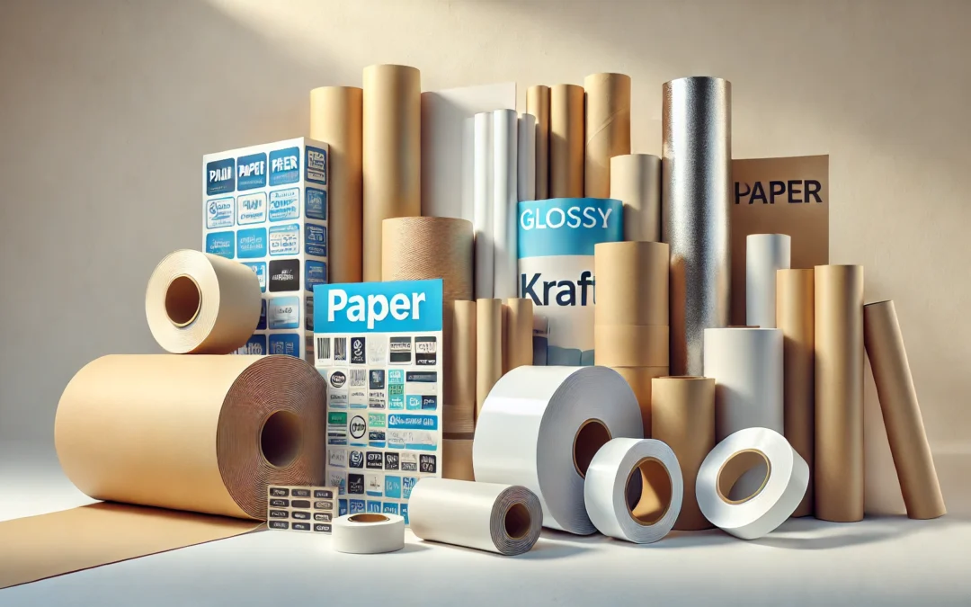 Rodzaje materiałów do produkcji etykiet – jak wybrać odpowiedni dla swojej branży?